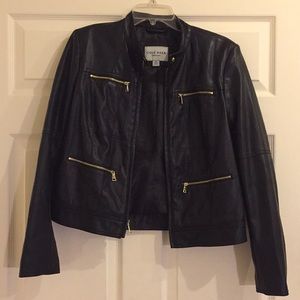 Faux Leather Cole Haan Jacket